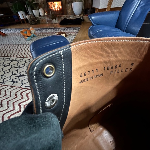 HARTT Ammo Black Leather Combat Boots, Size 9d - Picture 5 of 13